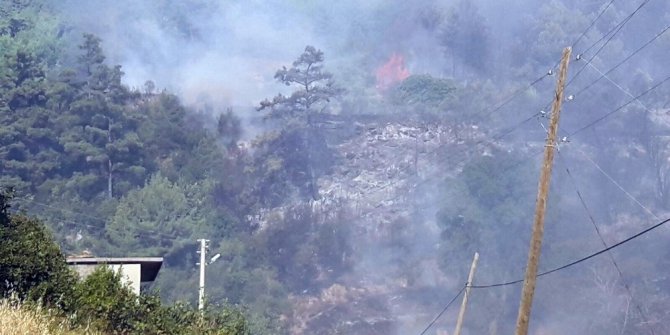 Alevler köye sıçradı