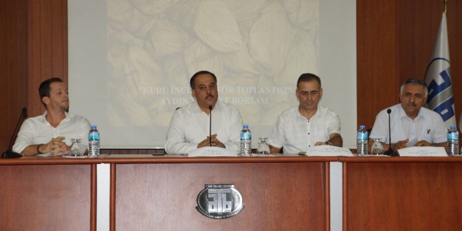 Aydın’da kuru incir sektör toplantısı yapıldı