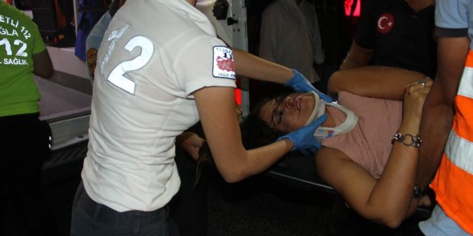 Fethiye’de Trafik Kazası 1’i Ağır 4 Yaralı