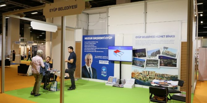 Eyüp Belediyesinin standı fuarda ilgi odağı oldu