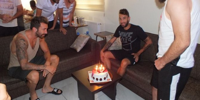 Diyarbekirspor’da sürpriz doğum günü kutlaması