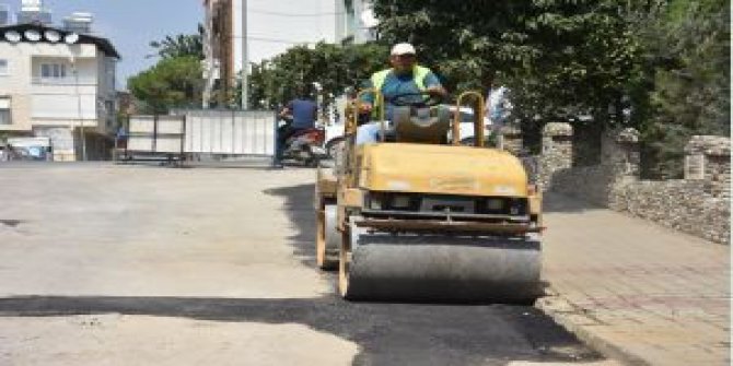 Nazilli’de alt yapısı tamamlanan yollar yenilenecek