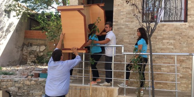 AYBA ekipleri Söke’de bir aileye daha el uzattı