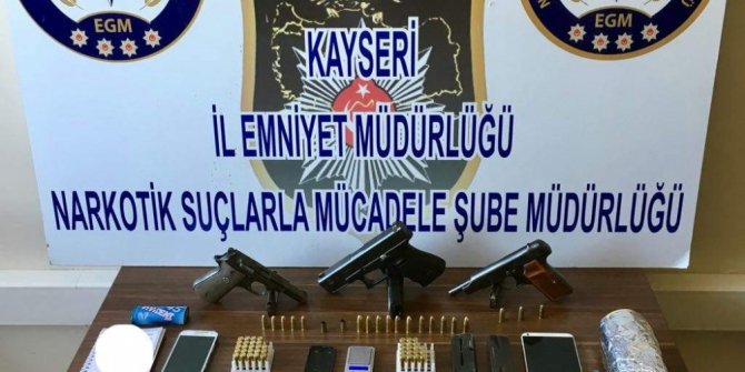 Kayseri’de şafak operasyonu: 3 gözaltı