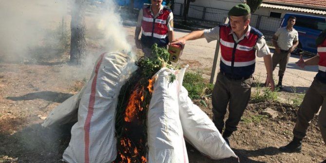 Gönen’de uyuşturucu operasyonu