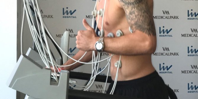 Samsunspor’un yeni yıldızı sağlık kontrolünden geçti