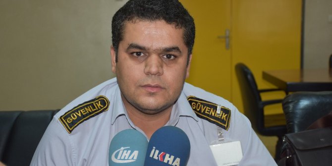 Para dolu çantayı bulan güvenlik görevlisi konuştu