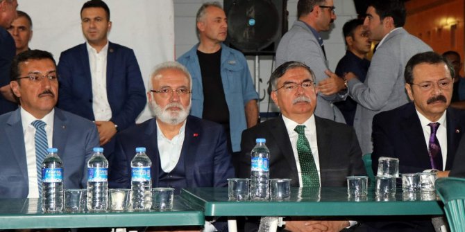 Bakan Yılmaz ve Tüfenkci’den Elitaş’a taziye ziyareti