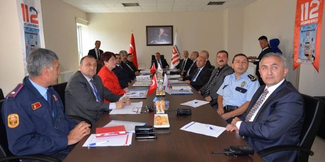 Kütahya’da Acil Çağrı Hizmetleri Toplantısı