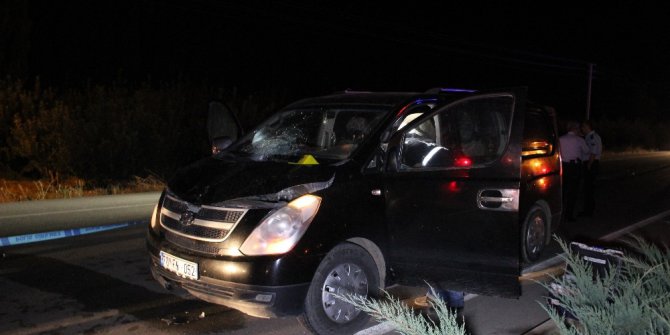 Karaman’da minibüsün çarptığı zihinsel engelli şahıs öldü