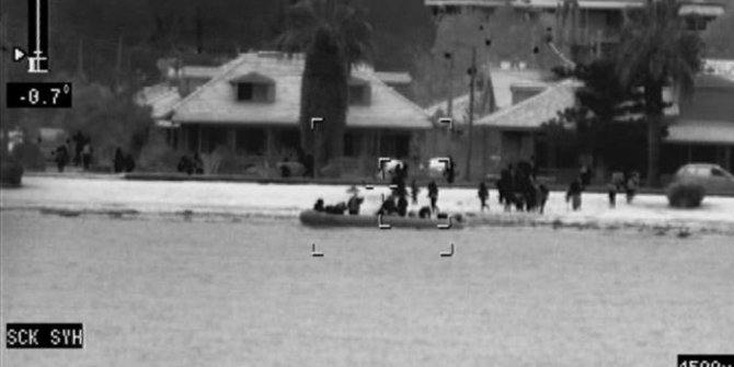 Kuşadası’nda 15 kaçak göçmen yakalandı