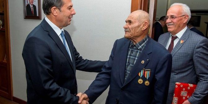 Gazilerden Vali İbrahim Taşyapan’a Ziyaret