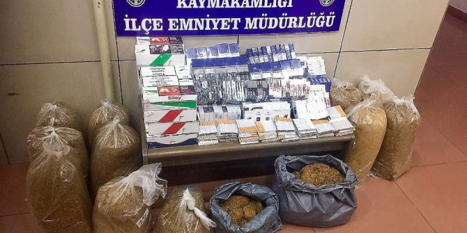 Tekirdağ’da kaçak sigara ve tütün operasyonu