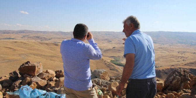 Kaymakam Çetin köy yollarında incelemelerde bulundu