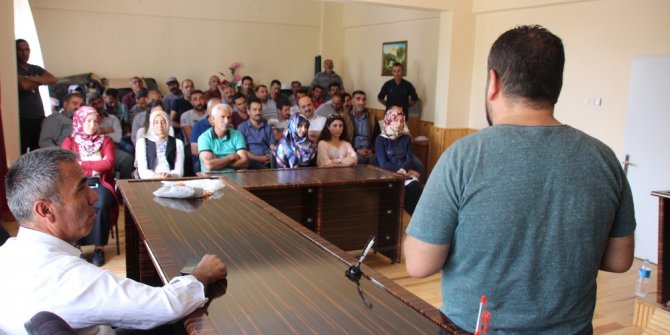 Varto Belediyesi çalışanlarına iş güvenliği semineri