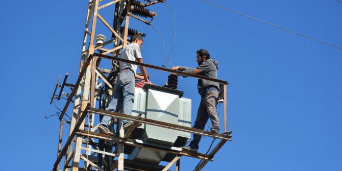 Su depolarındaki trafolar yenileniyor