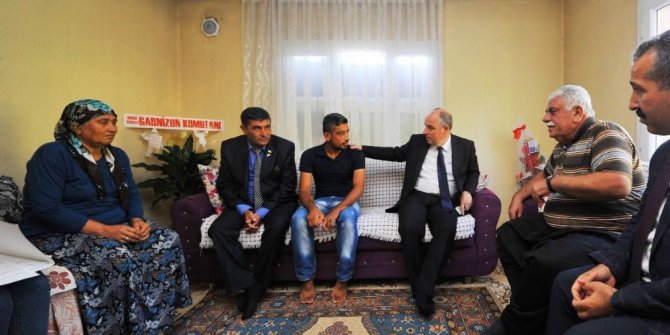 Vali Coşkun: "Gazi ve şehit ailelerine devletimiz her daim destek oluyor”