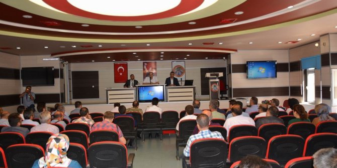 Suşehri’nde okullarda alınacak tedbirler anlatıldı