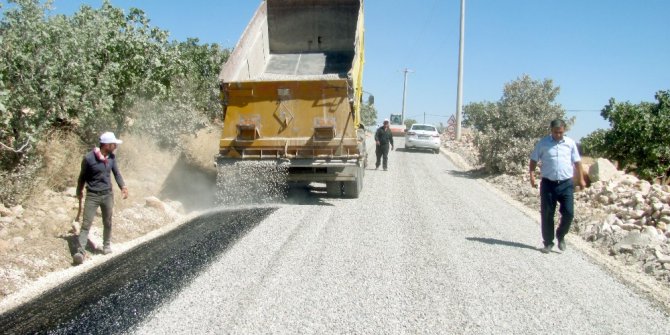 Araban-Fıstıklıdağ grup yolunda sona gelindi