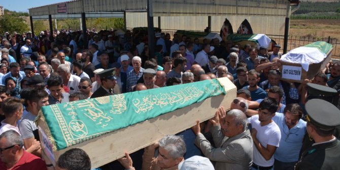 Feci kazanın kurbanları Tokat’ta toprağa verildi