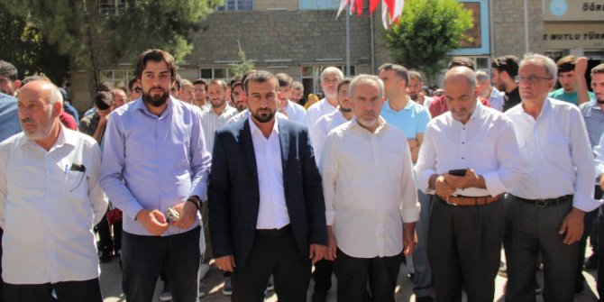 Elazığ’da, Arakan tepkisi