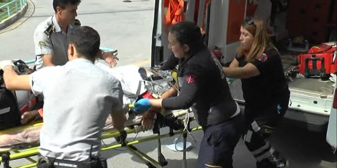 Kalbi duran çocuğu kurtarma çabaları yürekleri sızlattı