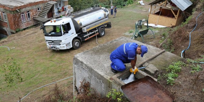 Ordu’da mahallelere su takviyesi