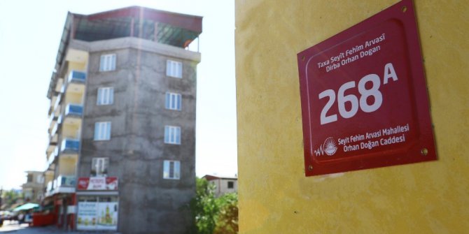 Van Büyükşehir Belediyesinden numarataj çalışması