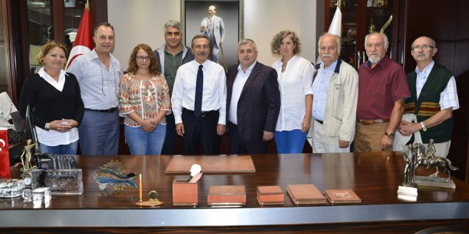 Demokrasi İçin Dayanışma Platformu’ndan Başkan Ataç’a ziyaret