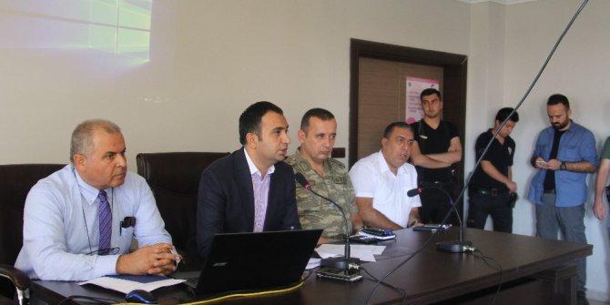 Silvan’da ‘Okul Güvenliği’ toplantısı yapıldı