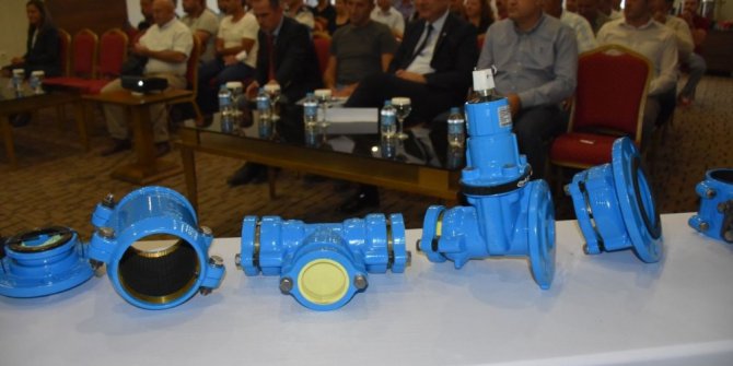 TESKİ personeline içme suyu vana ve bağlantı ekipmanları eğitimi