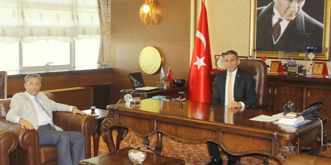 Mersin Barosu, Akdeniz Kaymakamı Pamuk’u ağırladı