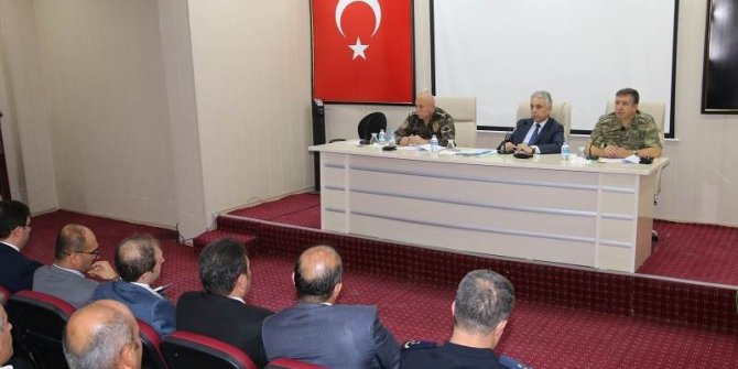 Hakkari’de "Okul Güvenliği” toplantısı