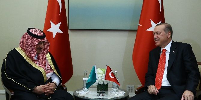 Cumhurbaşkanı Erdoğan, Suudi Veliaht Prens İle Görüştü