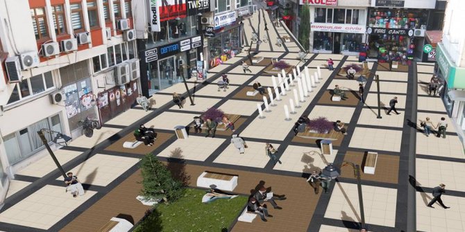 Yayalaştırma Projesi’nde ilk kazma vuruldu