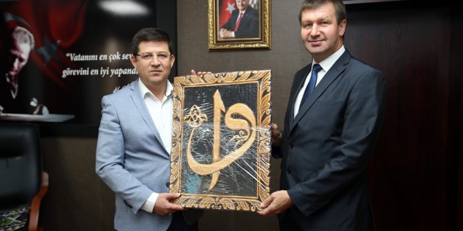 Slovenyalı Belediye Başkanı’ndan Başkan Subaşıoğlu’na ziyaret