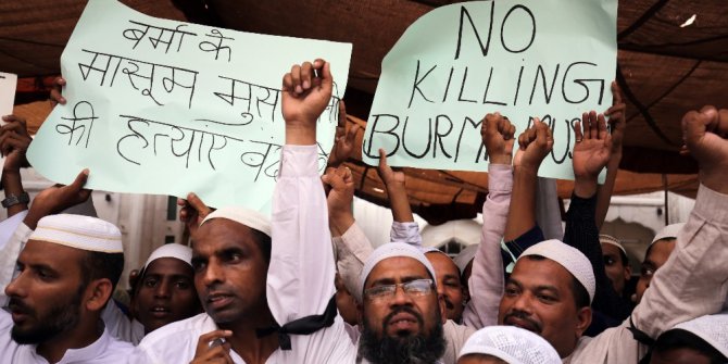 İslam ülkelerinde Myanmar’da Müslümanlara yapılan baskı ve şiddet protesto edildi