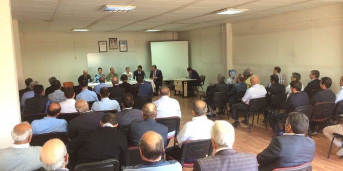 Aşkale’de eğitim öğretim yılı öncesi güvenlik toplantısı yapıldı