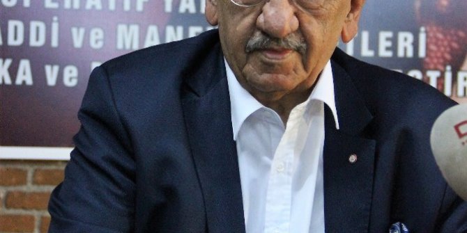 33 yıllık başkan veda etti