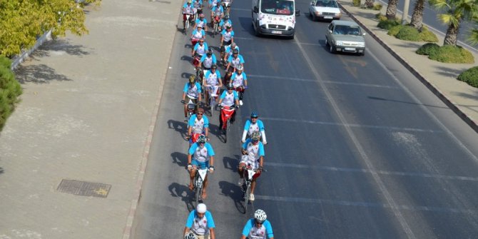Başkan Şirin ’Büyük Taarruz Bisiklet Turu’ gönüllülerini ağırladı