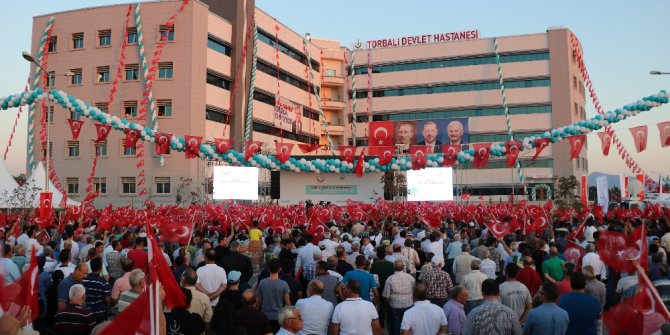 Başbakan Yıldırım Torbalı Devlet Hastanesi’nin açılışını yaptı