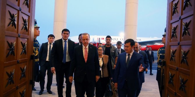 Cumhurbaşkanı Erdoğan, Kazakistan’da