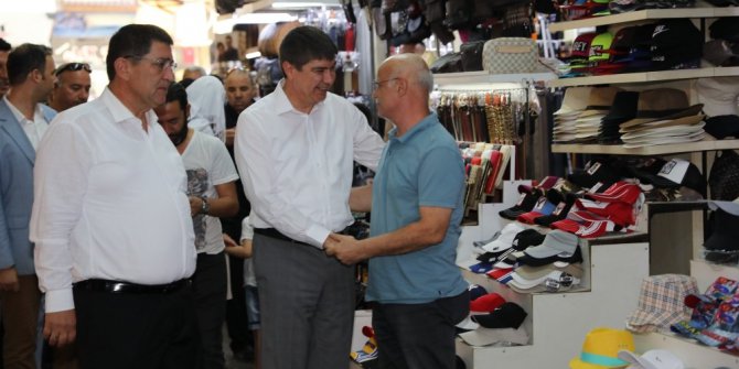 Başkan Türel, Ayakkabıcılar Çarşısı’nda
