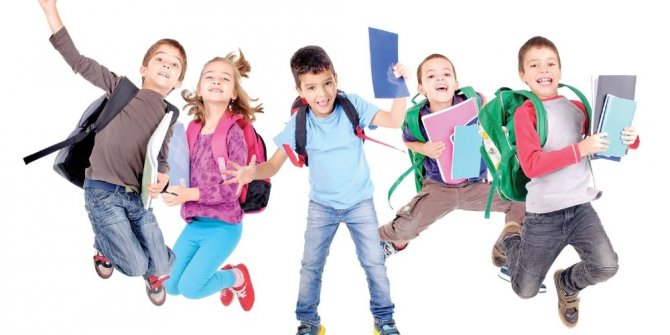 Öğrencilerin okul çantası Optimum’dan