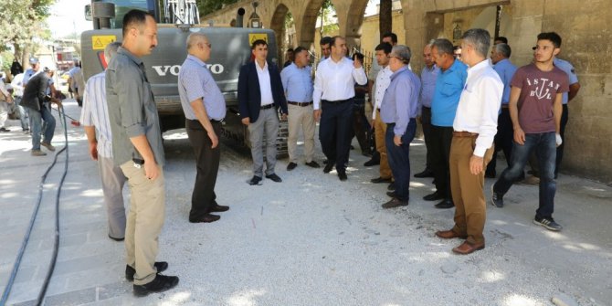 Balıklıgöldeki yarım asırlık alt yapı sorunu çözülüyor