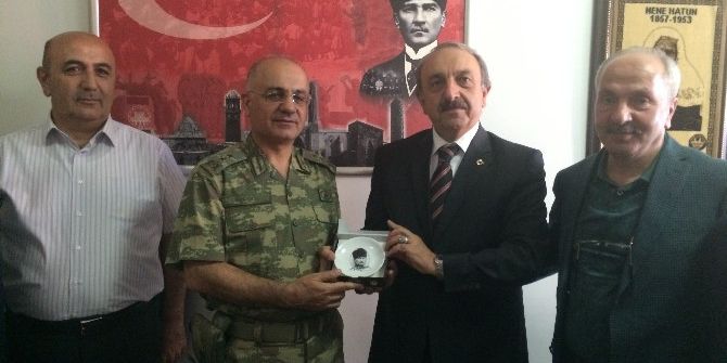 9. Kolordu Komutanı Özoğlu, Ervak’ı Ziyaret Etti