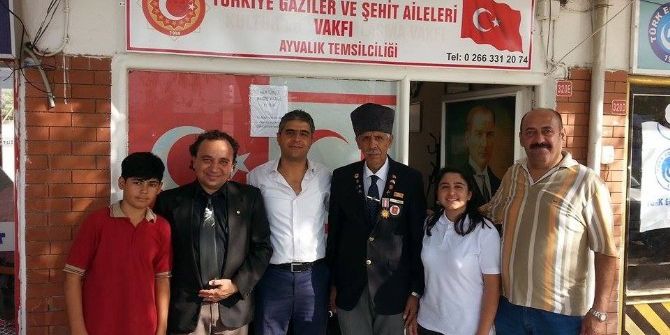 Ayvalıklı Gazilere Anlamlı Ziyaret