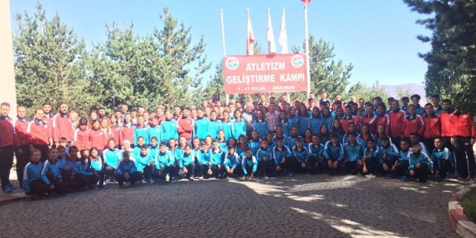 Atletizm kampı Erzurum’da başladı