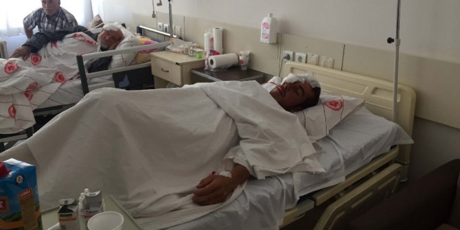 Gözüne saplanan çivi 5 saatlik operasyonla çıkarıldı