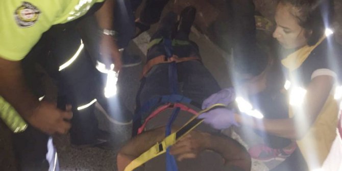 Milas’ta motosiklet otomobille çarpıştı: 1 yaralı